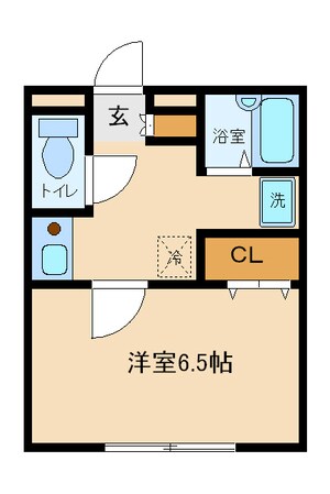 アムール栞の物件間取画像